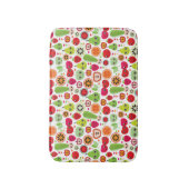 Frucht scherzt Illustrationsapfel Badematte (Vorderseite Vertikal)