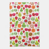 Frucht scherzt Illustrationsapfel Handtuch (Vertikal)