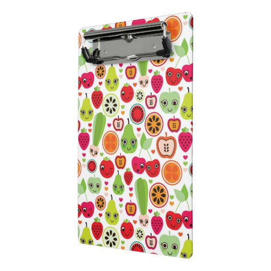 Frucht scherzt Illustrationsapfel Mini Klemmbrett (Gewinkelt2)