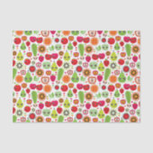 Frucht scherzt Illustrationsapfel Seidenpapier (Vorderseite)