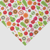 Frucht scherzt Illustrationsapfel Seidenpapier (Ausschnitt)