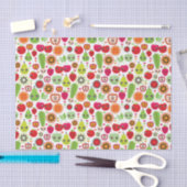 Frucht scherzt Illustrationsapfel Seidenpapier (Handwerk)