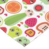 Frucht scherzt Illustrationsapfel Tischdecke (Schrägansicht)