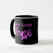 Frucht-Schleife Dingus Tasse (Vorderseite Links)