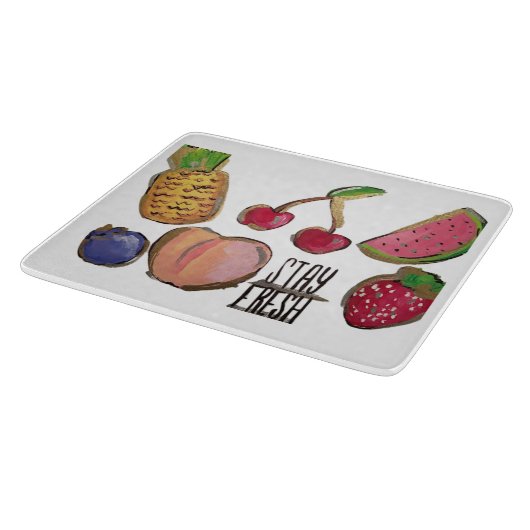 Frucht-Schneidebrett Schneidebrett (Ecke)