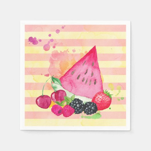 Frucht Serviette (Vorderseite)