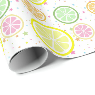 Frucht spielt Geschenk-Verpackung die Hauptrolle Geschenkpapier