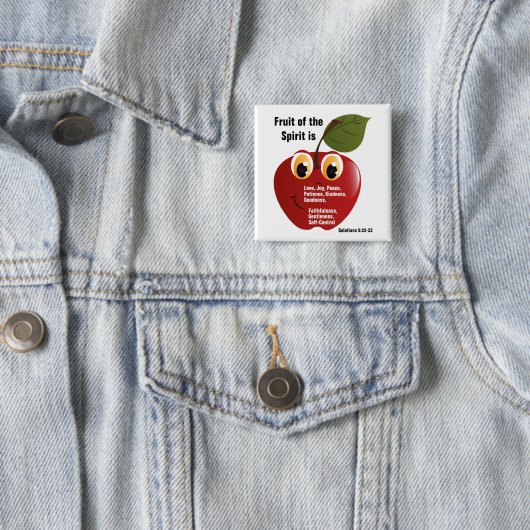 Frucht - Square Button-Button Button (Beispiel)
