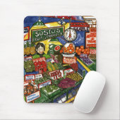 Frucht-Stand Mousepad (Mit Mouse)