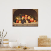 Frucht Still Life, Robert Duncanson Fine Art Poste Poster (Küche)