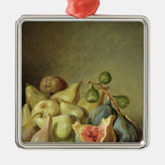 Frucht-Stillleben Ornament Aus Metall (Vorne)