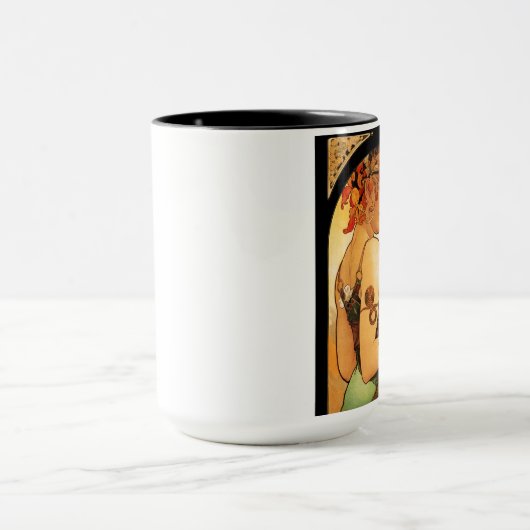 Frucht-Tasse Alphonse Mucha Tasse (Zentrum)