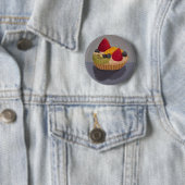 Frucht-Törtchen-Knopf Button (Beispiel)
