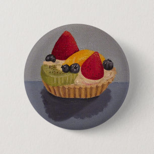 Frucht-Törtchen-Knopf Button