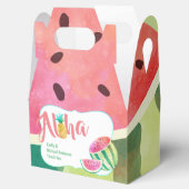 Frucht Tropical Gable Favor Box Watermelon Geschenkschachtel (Geöffnet)