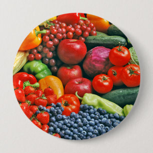 Frucht u. Gemüse Button