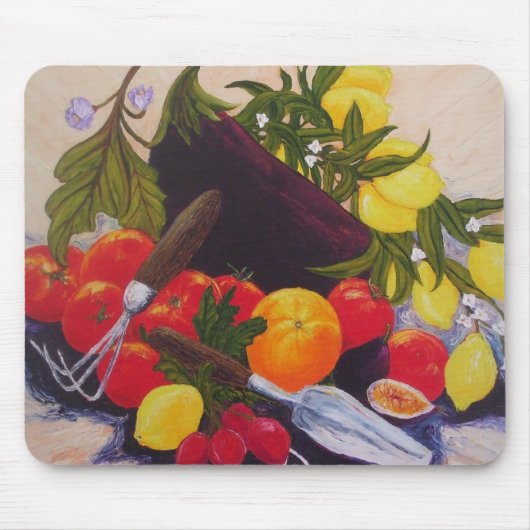 Frucht-u. Gemüse-Gemisch Mousepad (Vorne)