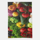 FRUCHT U. GEMÜSE HANDTUCH (Vertikal)