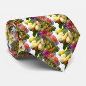 FRUCHT U. GEMÜSE KRAWATTE (Gerollt)