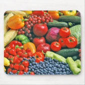 Frucht u. Gemüse Mousepad (Vorne)