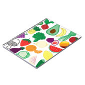 Frucht-u. Gemüse-Notizbuch Notizblock (Linke Seite)