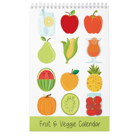 Frucht-u. Veggie-Kalender Kalender (Titelbild)