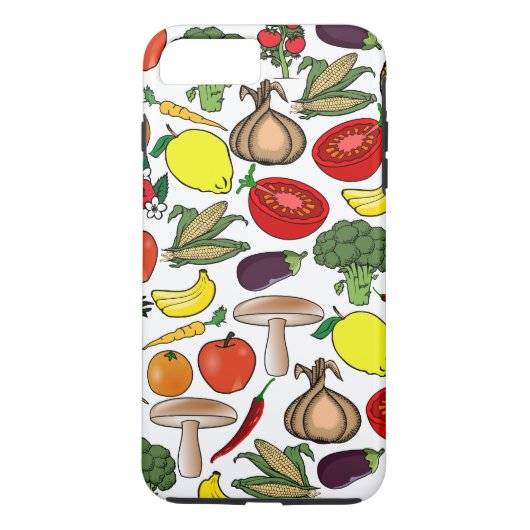 Frucht- u. Veggiestelefon-Hüllen Case-Mate iPhone Hülle (Rückseite)