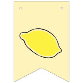 Frucht-Überraschung Wimpelkette (Zweite Fahne)