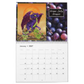 Frucht- und Beerendrachekalender Kalender (Jan 2027)