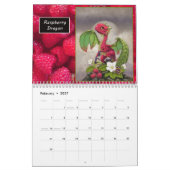 Frucht- und Beerendrachekalender Kalender (Feb 2027)