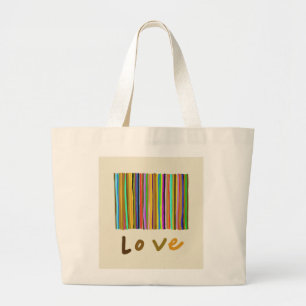 Frucht- und Fauna-Tasche Jumbo Stoffbeutel