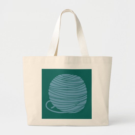 Frucht- und Fauna-Tasche Jumbo Stoffbeutel (Vorne)