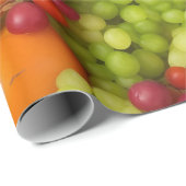 Frucht und Gemüse, wiederholt Geschenkpapier (Rolleneckpunkt)