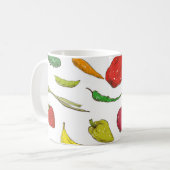 Frucht-und Veggies-Kaffee-Tasse Kaffeetasse (Vorderseite Links)