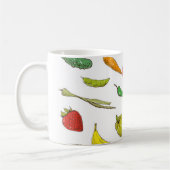Frucht-und Veggies-Kaffee-Tasse Kaffeetasse (Links)