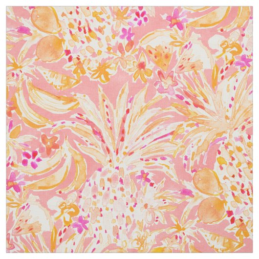 FRUCHT-VERMÖGEN tropische Früchte Stoff (Muster)