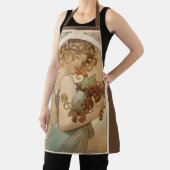 Frucht von Alphonse Mucha, Vintager Jugendstil Schürze (InSitu)