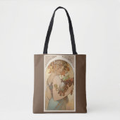 Frucht von Alphonse Mucha, Vintager Jugendstil Tasche (Vorderseite)