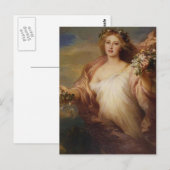 Frucht von Franz Xaver Winterhalter Postkarte (Vorne/Hinten)
