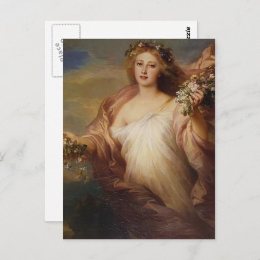 Frucht von Franz Xaver Winterhalter Postkarte (Vorne/Hinten)