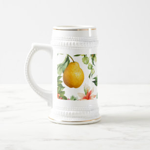 Frucht-Wasserfarbenmuster Stein – 22 oz Bierglas