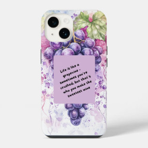 Frucht-Zitat iPhone-Hülle – Motivierend & Frisch iPhone 14 Hülle