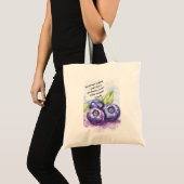 Fruchtangebot Tote Tasche - frisch und inspirieren (Vorderseite (Produkt))