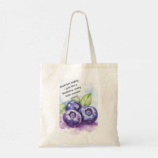 Fruchtangebot Tote Tasche - frisch und inspirieren (Rückseite)