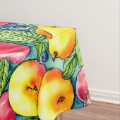 Fruchtapfel Birne Sommerwasserfarbe Muster Tischdecke (Beispiel)