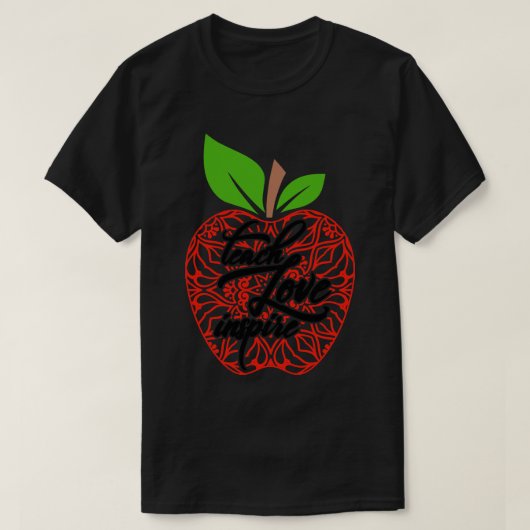 Fruchtapfelquotes T-Shirt (Design vorne)