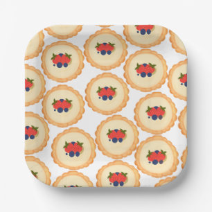 Fruchtart Pappteller