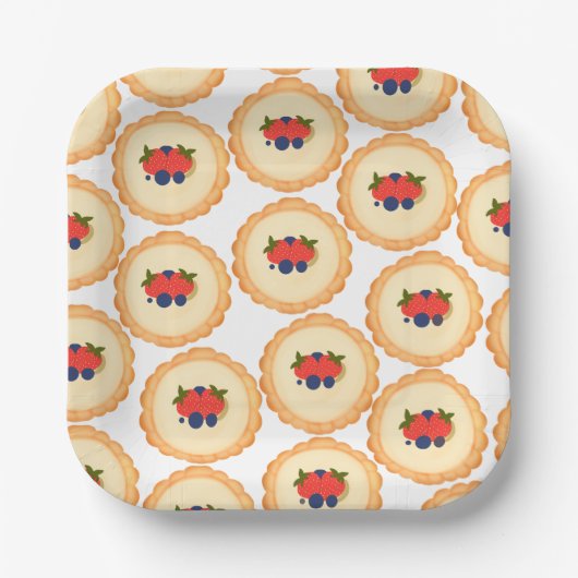 Fruchtart Pappteller (Vorderseite)