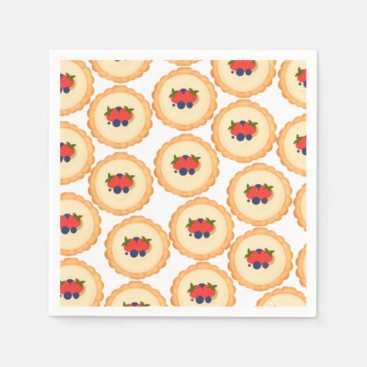 Fruchtart Serviette (Vorderseite)