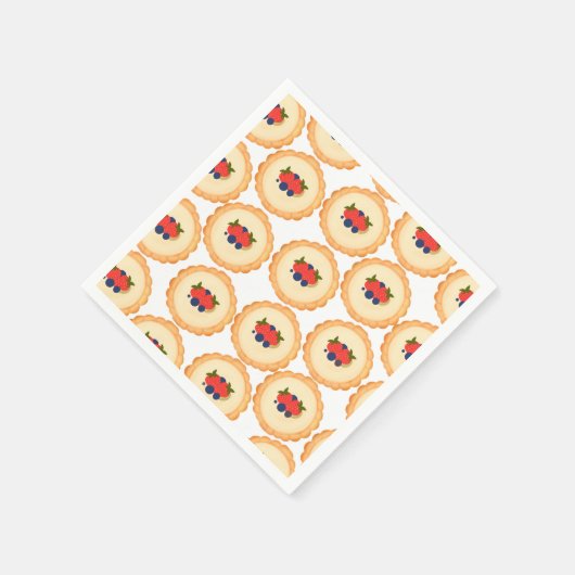 Fruchtart Serviette (Ecke)